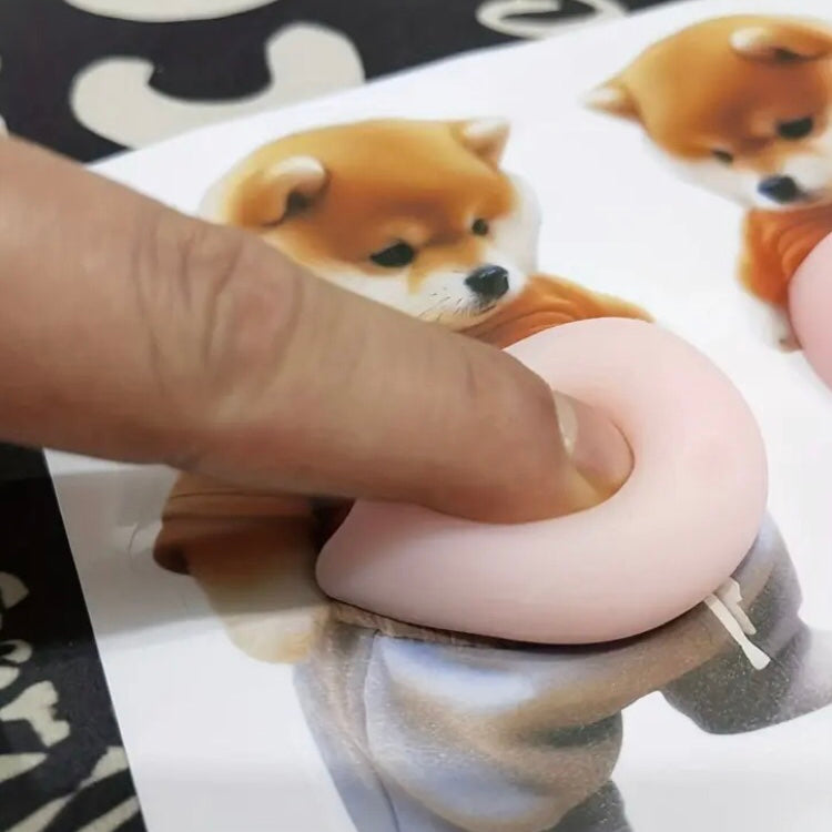 0008.コーギー犬デザイン シリコン製 防撞クッション