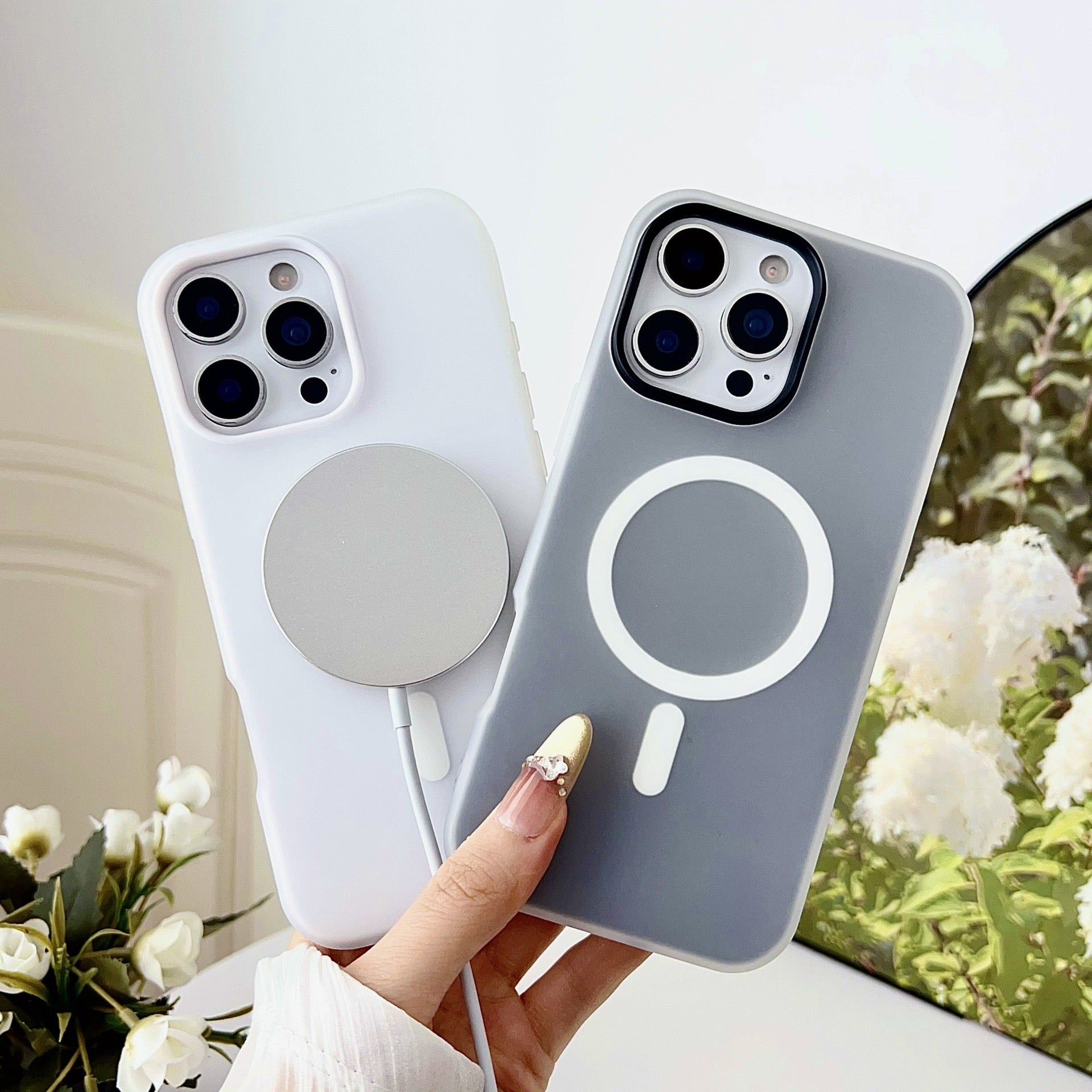 0009.【 iPhone 17/Air/16/Xr/11/12/13/14/15 Plus Pro Max/Plus その他モデル対応】全面保護、耐衝撃保護の美しいスマホケース。耐久性、防汚性、指紋防止機能付き。彼女への誕生日プレゼントに最適。