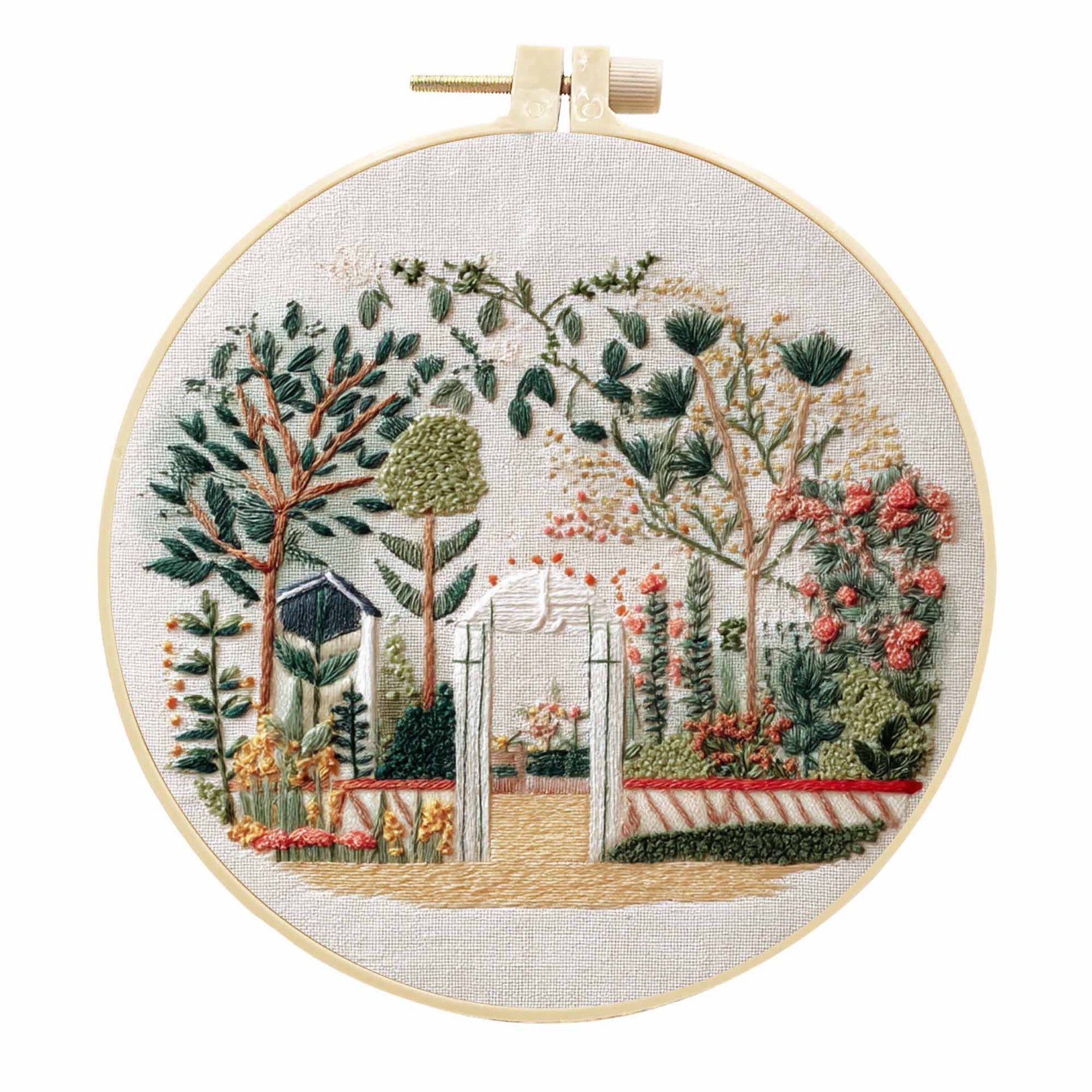CLB0008.Countryside Home Embroidery DIY Kit(unfinished item)