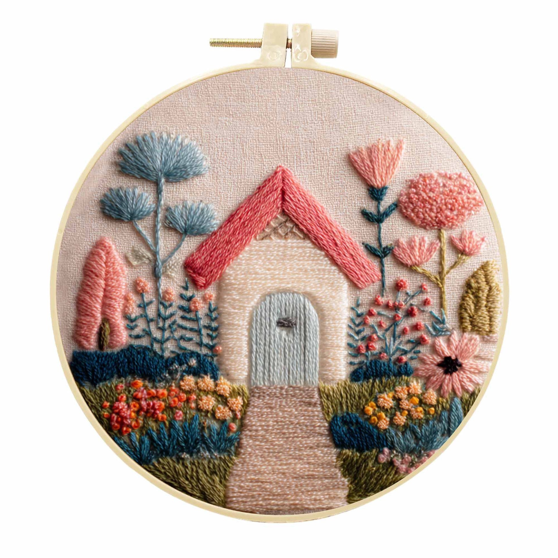 CLB0008.Countryside Home Embroidery DIY Kit(unfinished item)