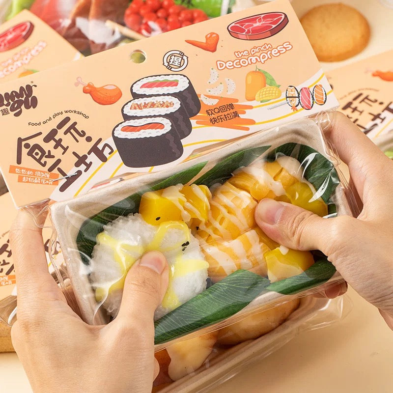 0003.リアル弁当風！ プニプニ感触の癒しおもちゃ