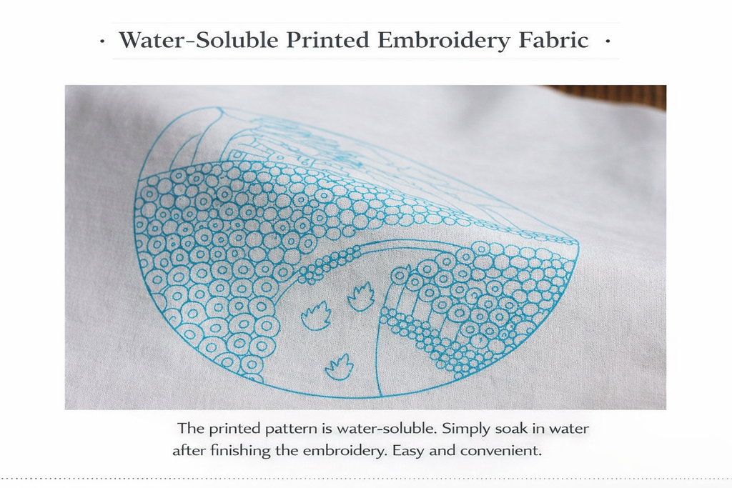 CLB0007.Bird Hand Embroidery DIY Kit – 3D Floral Stitch Craft Set(unfinished item)