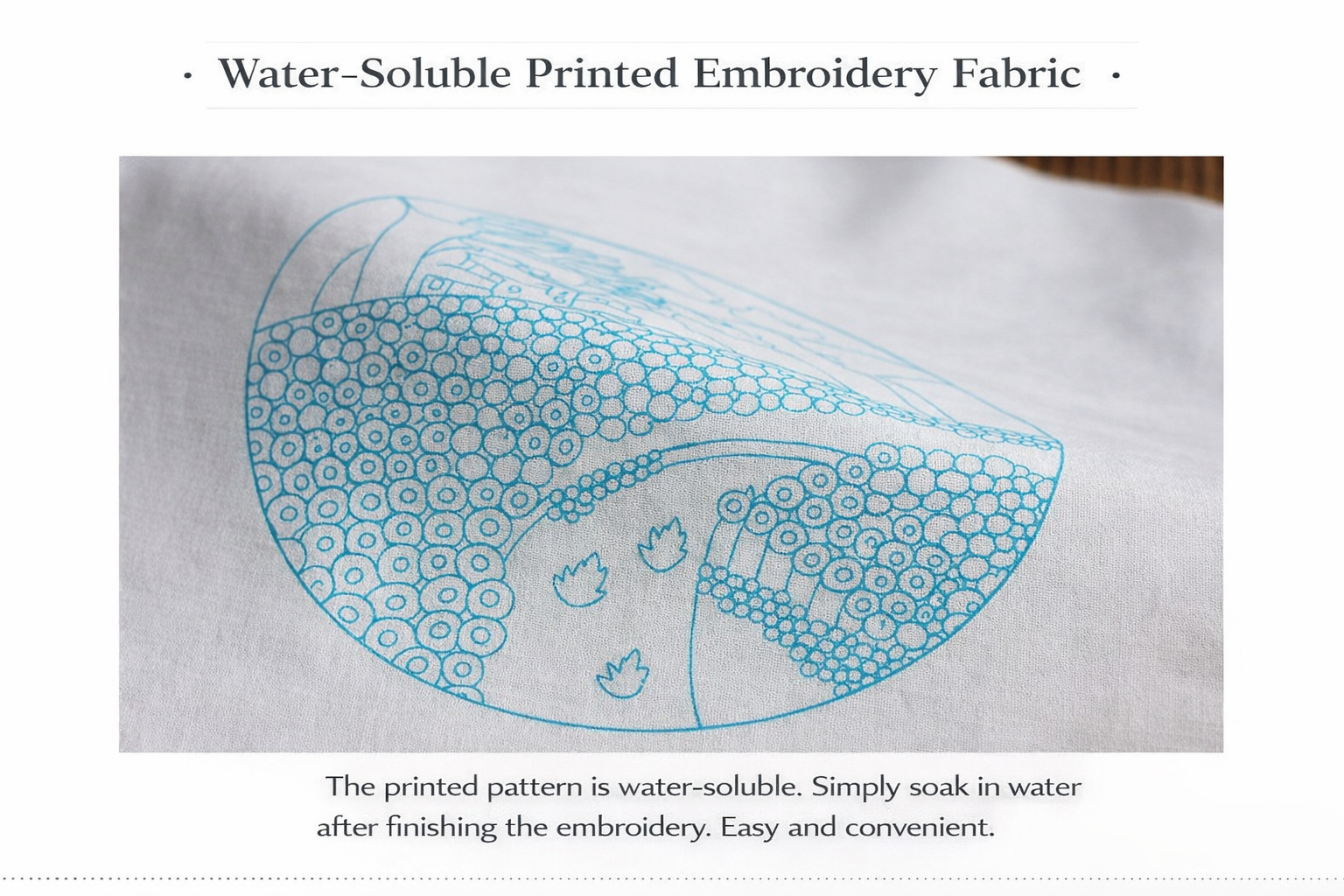 CLB0008.Countryside Home Embroidery DIY Kit(unfinished item)