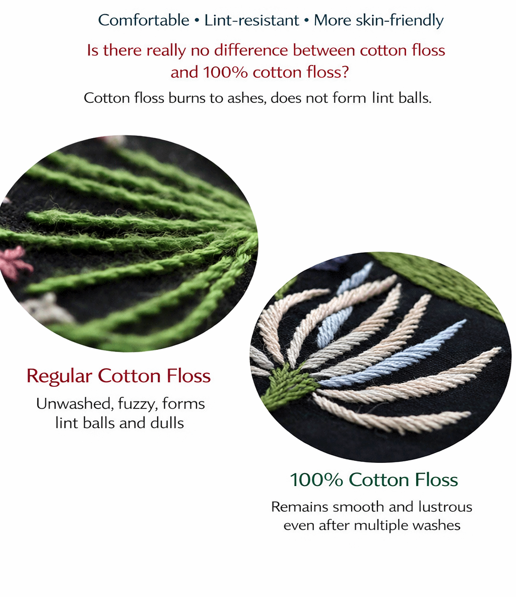 CLB0005.DIY Pansy Flower Embroidery Kit, Floral Hand Stitching Craft Set, Needlework Starter Kit for Home Decoration & Gift(unfinished item)